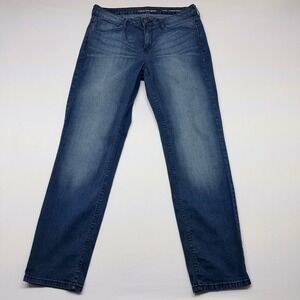 Calvin Klein Jeans Ultimate Skinny Dark Wash Denim Blue Pants Mens 14x30